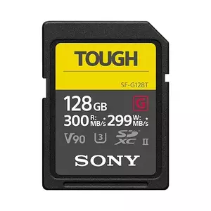 Card de memorie Sony SDXC Tough Professional, 128GB, UHS-II, Class 10, 300MB/s imagine