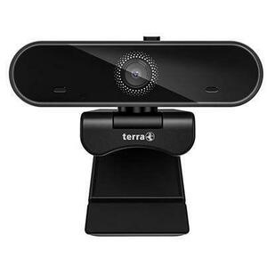 Camera Web TERRA Slide TW-S01, Full HD (1920 x 1080), 2 MP, 30 fps, Microfon, USB (Negru) imagine