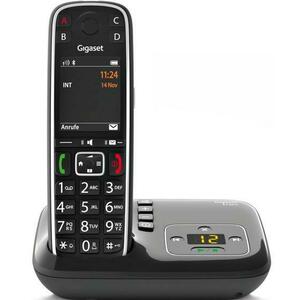 Telefon DECT fara fir Gigaset E720 A, Bluetooth, Hands Free (Negru) imagine