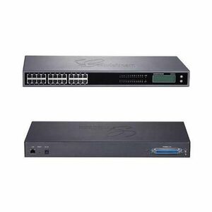 Grandstream GXW4224 este un FXS Gateway 24 porturi VoIP, Negru imagine