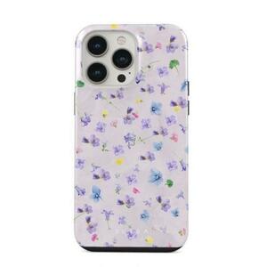 Protectie Spate Burga Dual Layer Wildflower pentru Apple iPhone 14 Pro (Multicolor) imagine