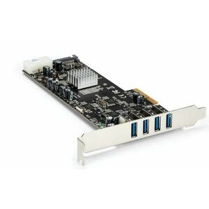 Adaptor StarTech PEXUSB3S44V, PCI Express Card, USB, UASP imagine