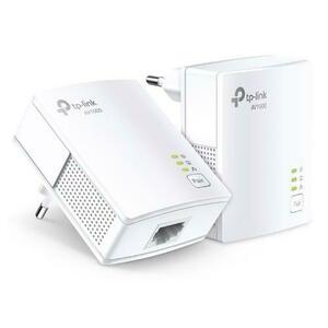 Kit Adaptoare Powerline Tp-Link TL-PA7017 KIT, AV1000 Gigabit (Alb) imagine