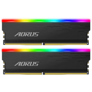 Memorii GIGABYTE AORUS RGB 16GB(2x8GB) DDR4 3733MHz CL18 Dual Channel Kit imagine