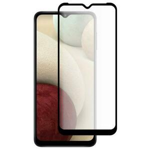 Folie Sticla Full Cover Premium 5D Full Glue pentru Samsung Galaxy A12/M12, Negru imagine