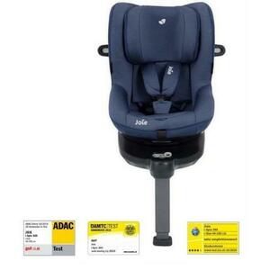 Scaun auto Joie i-Spin 360° Deep Sea, nastere - 105 cm, Testat ADAC, baza ISOFIX inclusa (Albastru) imagine