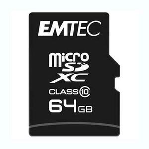 Card de memorie Emtec microSDHC, 64GB, CL10 imagine