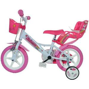 Bicicleta copii Dino Bikes, Roti 12inch, UNICORN imagine