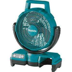 Ventilator Makita DCF203Z, 290 CFM, Oscilare 45 grade (Albastru) imagine