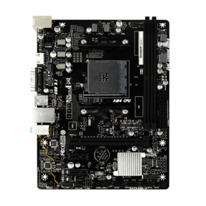 Placa de baza Biostar B450MHP AM4, 2x DDR4, 1x PCIe 3.0 x16, 2x PCIe 2.0 x1, 4x SATA III 6Gbps, 1 Gbps, mATX imagine