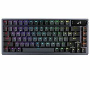 Tastatura mecanica gaming Asus ROG Azoth PBT NX Red, iluminare RGB, Bluetooth/USB (Negru) imagine