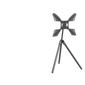 Suport tripod portabil de podea pentru TV plat/curbat Barkan, 13inch - 83inch, VESA 600x400mm, Max 50kg, Negru imagine