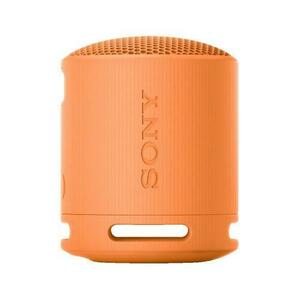 Boxa portabila wireless Sony SRS-XB100D, Bluetooth v5.3, Fast-Pair, IP67, Autonomie 16 ore, USB Type-C (Portocaliu) imagine