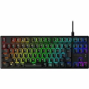 Tastatura HP HyperX Alloy Origins Core PBT RGB Blue Switch, RGB LED, USB, Negru imagine