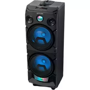 Sistem audio High Power Muse M-1935 DJ, 400W, Bluetooth, USB, Microfon inclus, Negru imagine