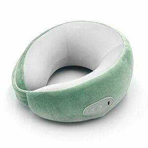 Aparat de masaj pentru gat Media-Tech U-Pillow MT6525 cu incalzire si husa detasabile (Verde) imagine