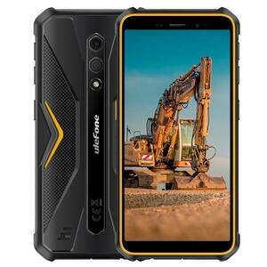 Telefon Mobil Ulefone Armor X12, Procesor Mediatek Helio A22 Octa-Core, IPS LCD 5.45, 3GB RAM, 32GB Flash, Camera 13 MP, Wi-Fi, 4G, Dual SIM, Android (Negru/Portocaliu) imagine