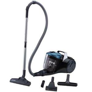 Aspirator fara sac Hoover Breeze BR71BR30011, 700W, 2 L, Filtru Lavabil EPA, Roata Frontala Rotativa 360° (Negru/Albastru) imagine