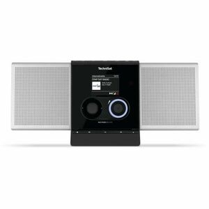 Radio TechniSat Multyradio 600 IR, CD Player, 40 W, Ecran TFT 3.2inch, Wi-Fi, MP3 prin USB (Argintiu/Negru) imagine