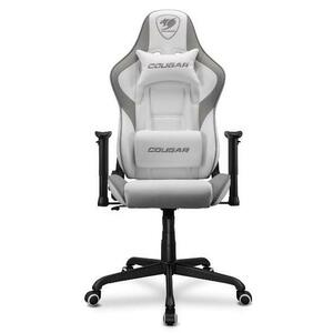 Scaun Gaming Cougar Armor Elite Black, Greutate maxima 120 kg (Alb) imagine