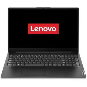 Laptop Lenovo V15 G4 AMN (Procesor AMD Ryzen™ 5 7520U (4M Cache, up to 4.3 GHz), 15.6inch FHD, 16GB, 512GB SSD, AMD Radeon 610M, Negru) imagine