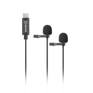 Lavaliera dual-mic Boya pentru cu conectare type C imagine