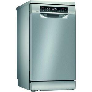 Masina de spalat vase Bosch SPS6ZMI35E, 10 seturi, 8 programe, Home Connect, Clasa C, 45 cm, Inox antiamprenta imagine