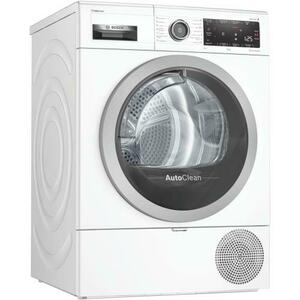 Uscator de rufe Bosch WTX87KH1BY, Pompa de caldura, 9 kg, Clasa A++, 15 programe, Smart Dry, AutoClean, Alb imagine