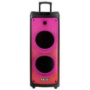 Boxa portabila activa Akai PARTY SP.1010, 100 W, Bluetooth 4.2, USB, Microfon, Waterproof, 7000 mAh (Negru) imagine