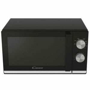 Cuptor microunde Candy CMG20TNMB, 20 L, 700 W, Panou mecanic, Functie Grill (Negru) imagine