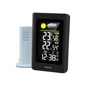 Statie meteo Sencor SWS 4270, Afisaj LCD (Negru) imagine