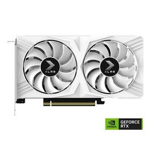 Placa video PNY GeForce RTX 4060 OC XLR8 VERTO DF White Edition 8GB GDDR6 128-bit imagine