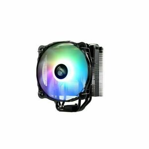 Cooler Procesor ENERMAX Seria F40, Solid Black Edition CPU Intel / AMD AM4, Suport 200W + TDP, ARGB PWM, 14 cm, Negru imagine