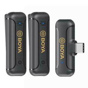 Lavaliera wireless dubla Boya BY-WM3T2-U2, Sistem cu mufa USB-C imagine