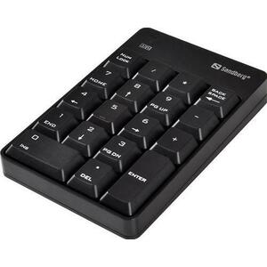 Tastatura Wireless Numerica Sandberg 630-05 (Negru) imagine