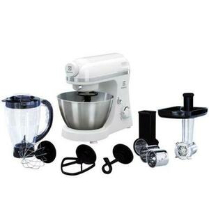 Robot de bucatarie Electrolux EKM3710, 800W, 6 Viteze, 4.1 L, Masina de tocat, Blender (Alb) imagine