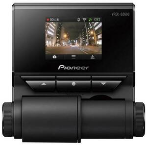 Camera Video Auto Pioneer VREC-DZ600, Ultracompacta, Full HD, GPS, Wi-Fi, Mod parcare, Mod noapte + card microSD 16 GB (Negrru) imagine