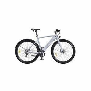 Bicicleta electrica HIMO C30R Max, roti 20inch, viteza 40km/h, motor 250W, faruri LED, IPX7, 9 viteze (Argintiu) imagine