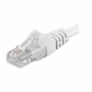 Patchcord UTP RJ45-RJ45 Cat.6 2m alb, UTP-6-2-W, pachcord din cupru imagine