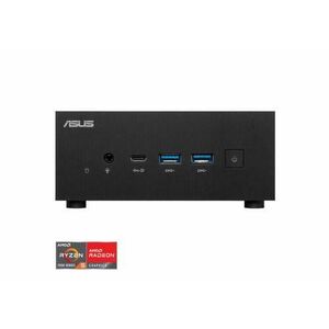 Calculator Barebone Mini PC Asus PN53-BBR575HD, Procesor AMD Ryzen 5 7535H, 6 cores, 3.3GHz up to 4.55GHz, 16MB, Fara memorie RAM, Fara stocare, AMD Radeon Graphics, Wi-Fi, Bluetooth, No OS (Negru) imagine