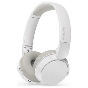 Casti Stereo Wireless Philips TAH3209WT/00, Bluetooth, Autonomie 25 ore, Pliabile, Supra-auriculare (Alb) imagine