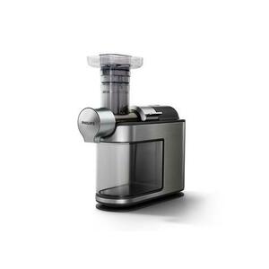 Storcator de fructe si legume cu macinare Philips HR1949/20, 200 W, 1l, 300 RPM (Argintiu) imagine