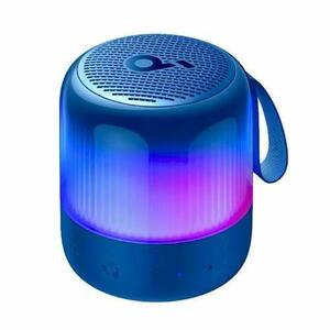 Boxa portabila wireless Anker SoundCore Glow Mini, 8W, Autonomie 12H, Sunet 360°, Waterproof IP67 (Albastru) imagine