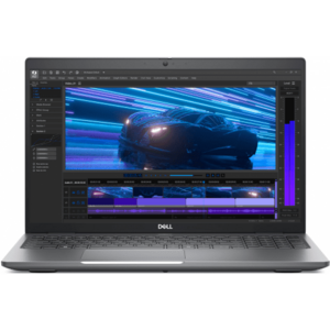 Laptop Dell Precision 3591 (Procesor Intel® Core™ Ultra 9 185H (24M Cache, up to 5.10 GHz), 15.6inch FHD, 64GB DDR5, 1TB SSD, NVIDIA GeForce RTX 2000 Ada @8GB, Win 11 Pro, Gri) imagine