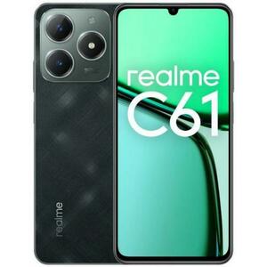 Telefon Mobil Realme C61, Procesor Unisoc Tiger T612, Ecran IPS LCD 6.78inch, 6GB RAM, 256GB Flash, Camera 32MP, Wi-Fi, 4G, Dual Sim, Android (Verde inchis) imagine