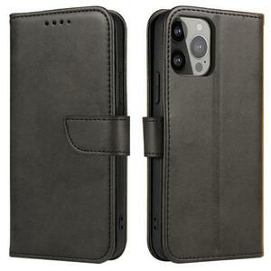 Husa OEM pentru Xiaomi Redmi 13, Marva Wallet (Negru) imagine