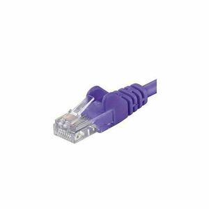 Patchcord UTP PremiumCord RJ45-RJ45 Cat.6, 5m, Violet imagine