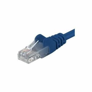 Patchcord UTP PremiumCord RJ45-RJ45 Cat.5e 0.5m, Albastru imagine