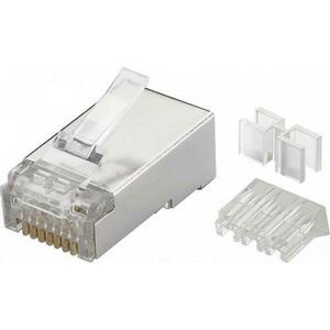 Mufa RJ45 FTP PremiumCord cat.6A 50 microni cu ghidaj (10 buc) imagine