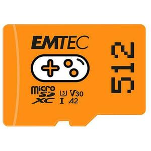 Card de memorie Emtec microSDXC, 512GB, UHS-I U3, A2, V30, Clasa 10 imagine